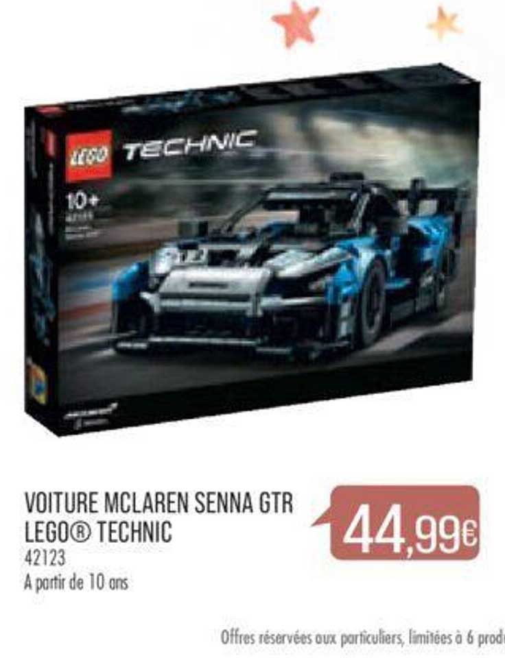 voiture mclaren senna gtr lego technic