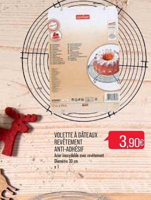 volette à gâteau revêtement anti-adhésif