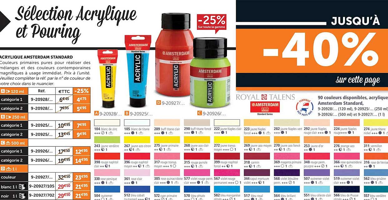 Acrylique Amsterdam Standard