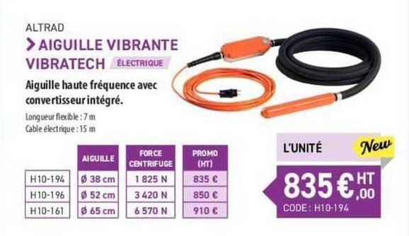 altrad aiguille vibrante vibratech