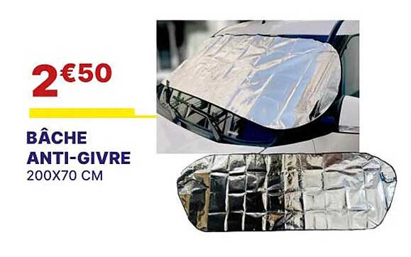 bâche anti-givre 200 x 70 cm