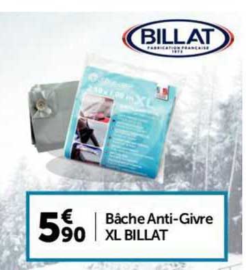 bâche anti-givre xl billat