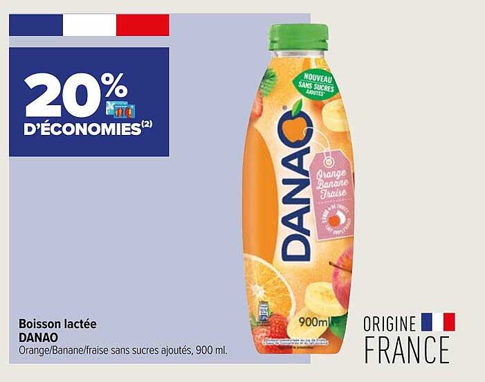 boisson lactée danao