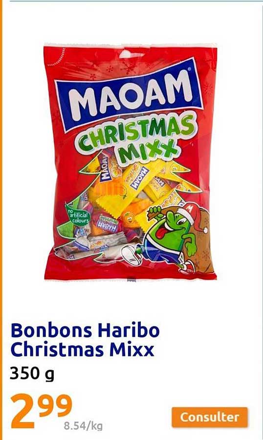 bonbons haribo christmas mixx
