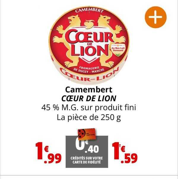 Camembert Cœur De Lion