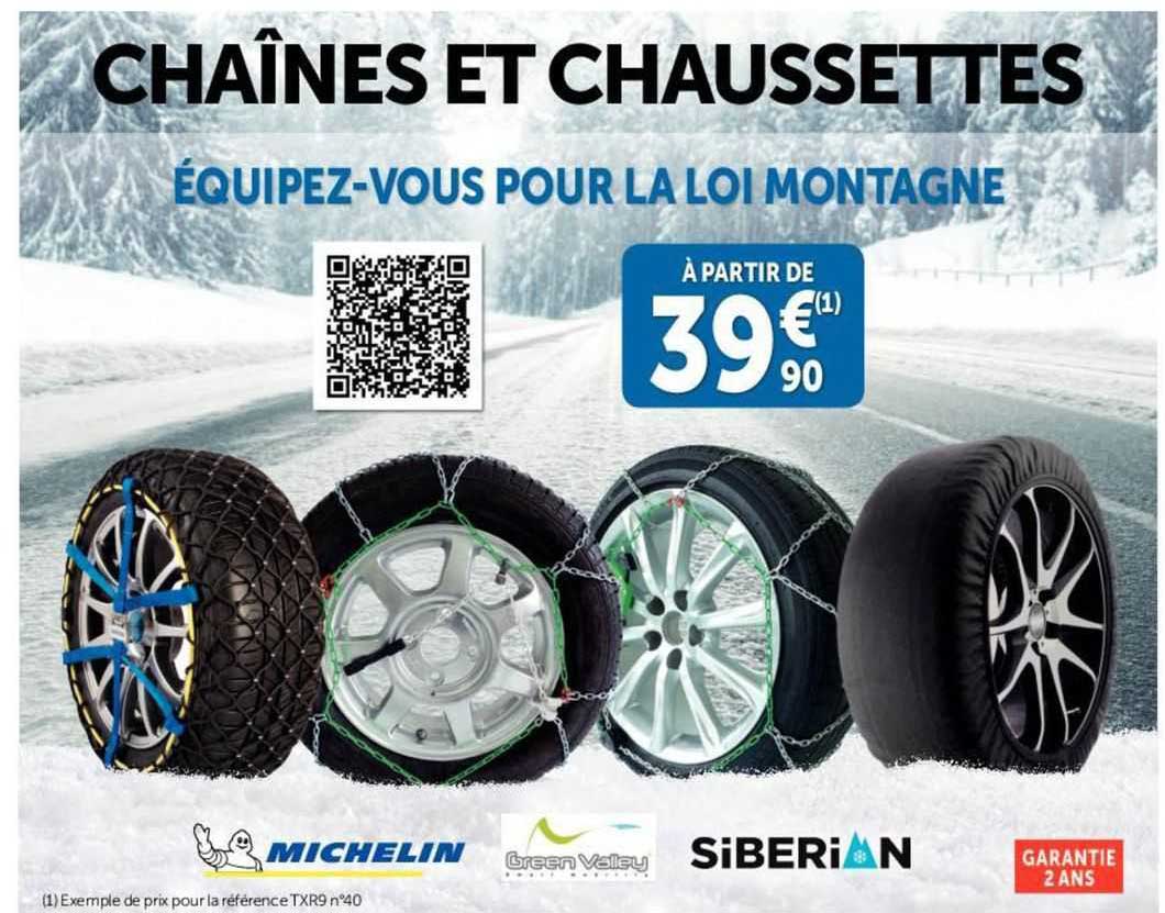 chaînes et chaussettes