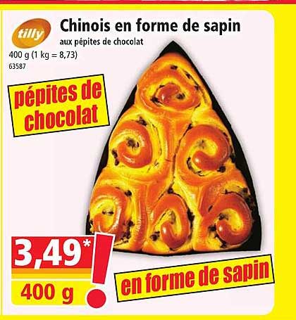 chinois en forme de sapin tilly
