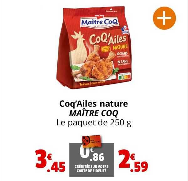 coq'Ailes nature maître coq