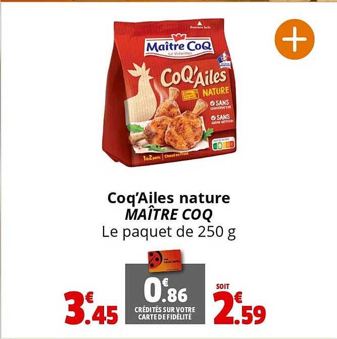 coq'Ailes nature maître coq