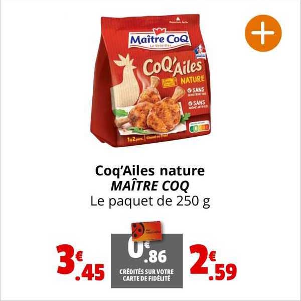 coq'Ailes nature maître coq