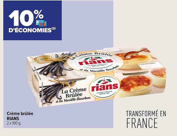 crème brûlée rians