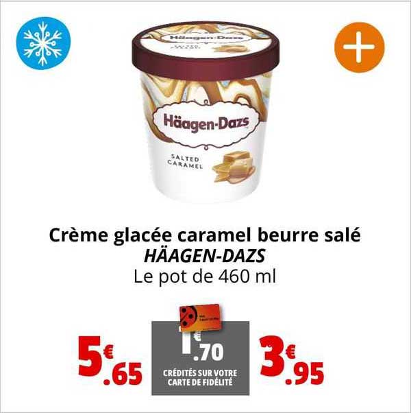 crème glacée caramel beurre salé häagen-dazs