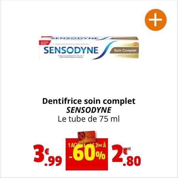 Dentifrice Soin Complet Sensodyne
