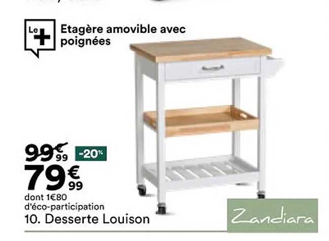 desserte louison zandiara