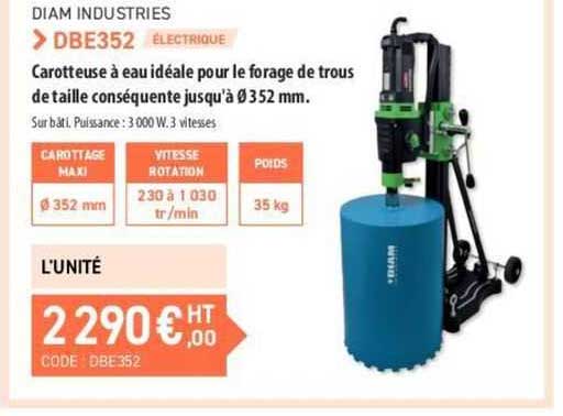 diam industries dbe352