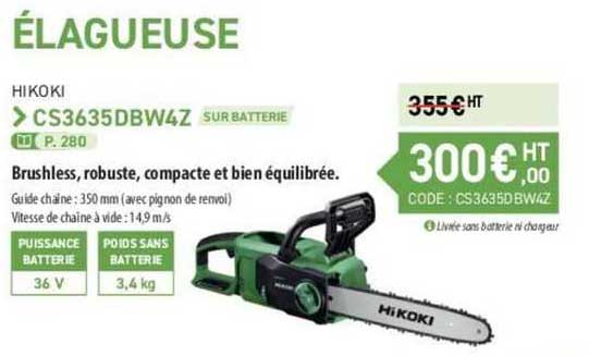 élagueuse hikoki