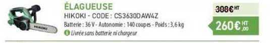 élagueuse hikoki