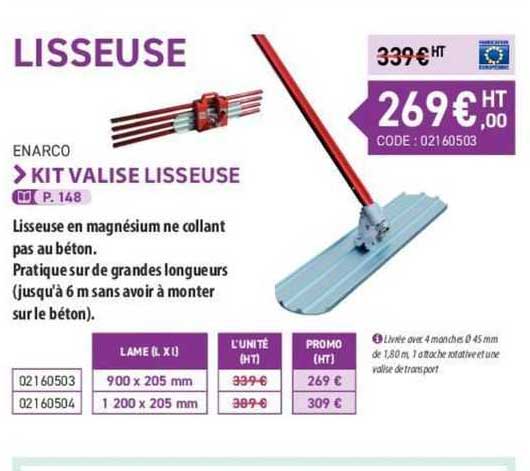 Enarco Kit Valise Lisseuse