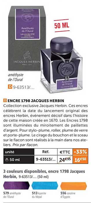 encre 1798 jacques herbin