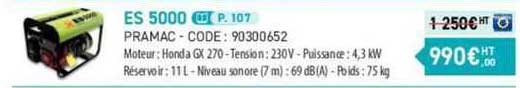 es 5000 pramac