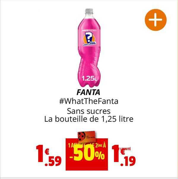 Fanta #whatTheFanta Sans Sucres