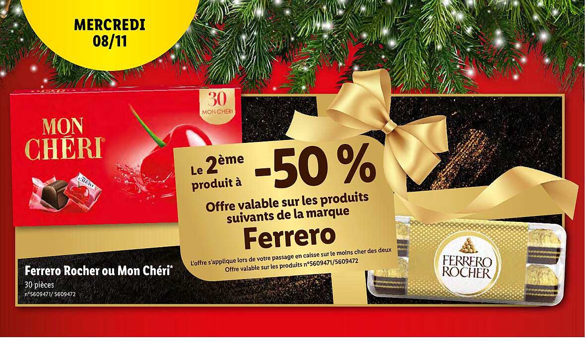 Ferrero Rocher Ou Mon Chéri