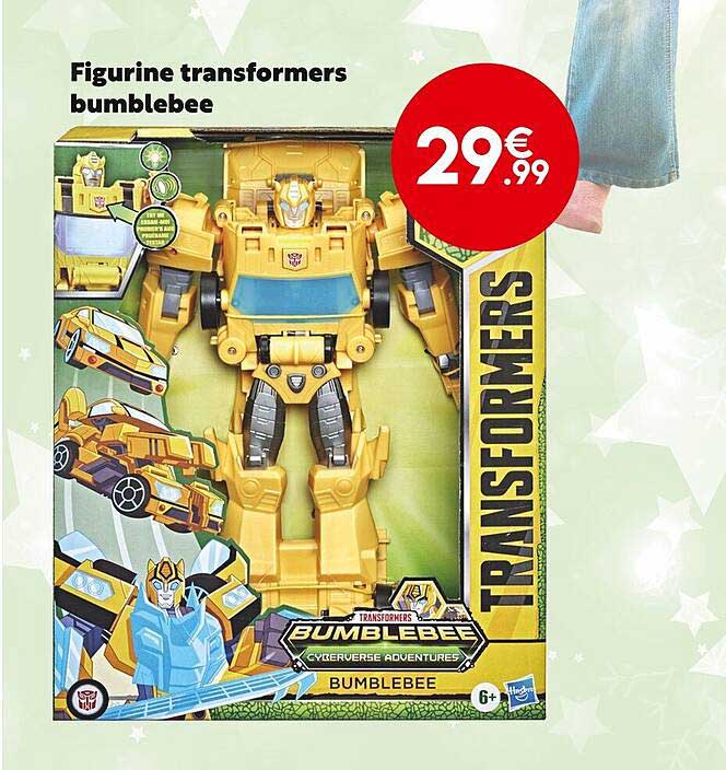 figurine transformers bumblebee