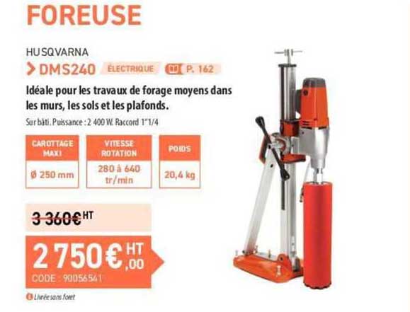 foreuse husqvarna