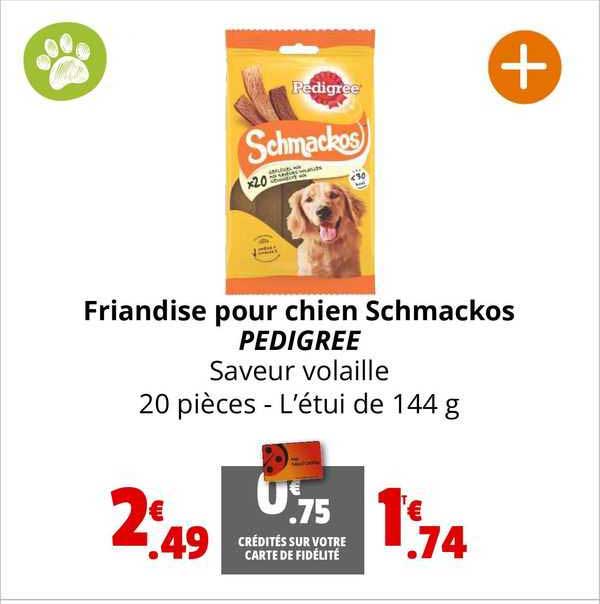 Friandise Pour Chien Schmackos Pedigree