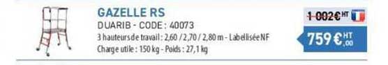 gazelle rs duarib