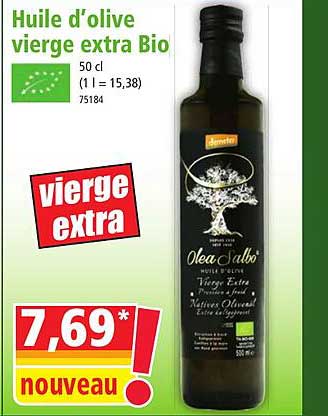 Huile D'olive Vierge Extra Bio