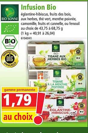 infusion bio bio sonne