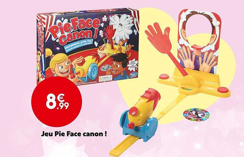 jeu pie face canon !