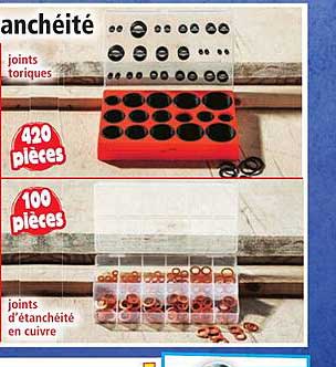 joints toriques, joints d'étanchéité en cuivre