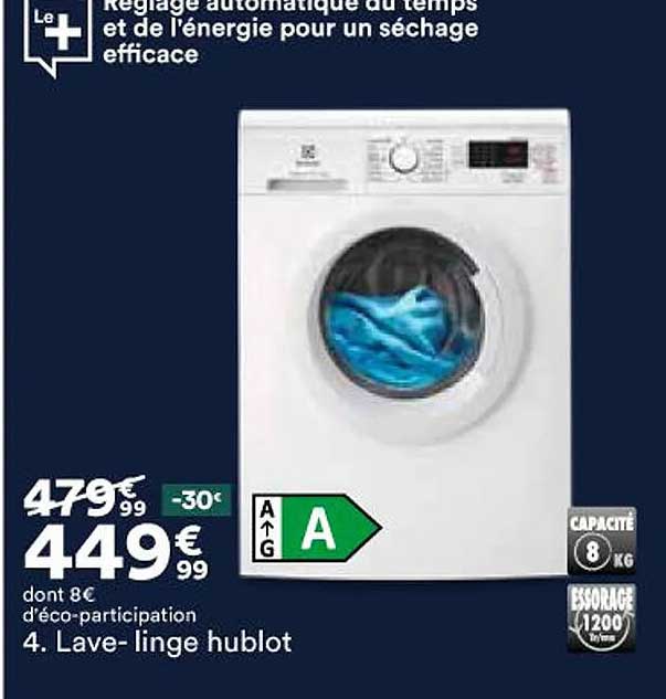 lave-linge hublot