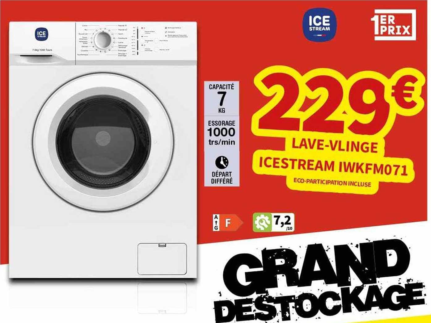 lave-linge icestream iwkfm071