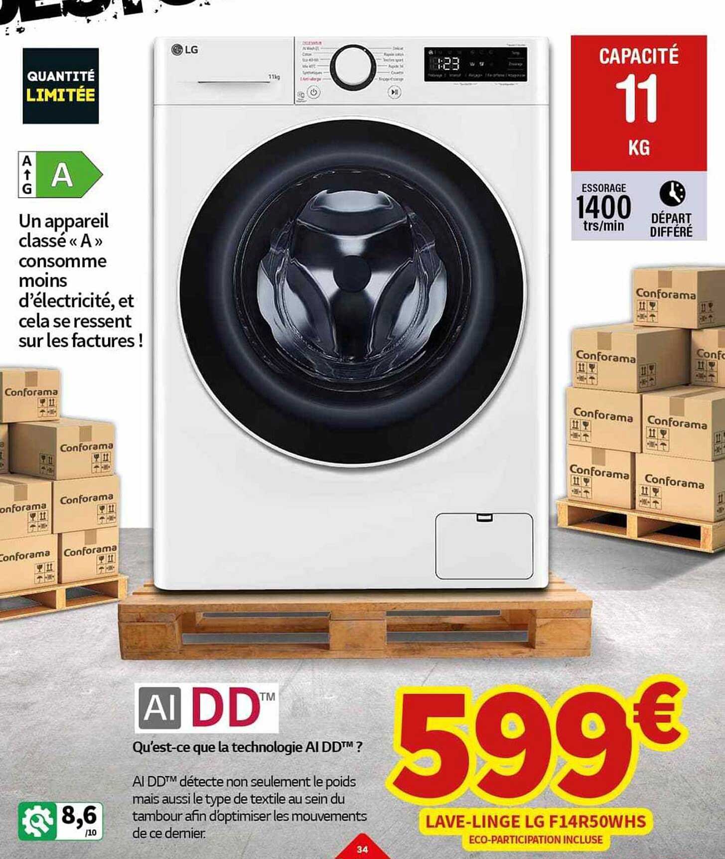 lave-linge lg f14r50whs