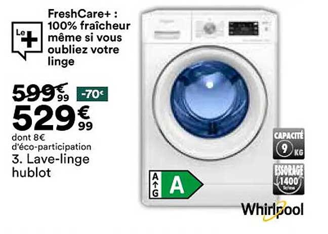 lavet-linge hublot whirlpool