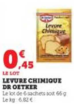 levure chimique dr oetker