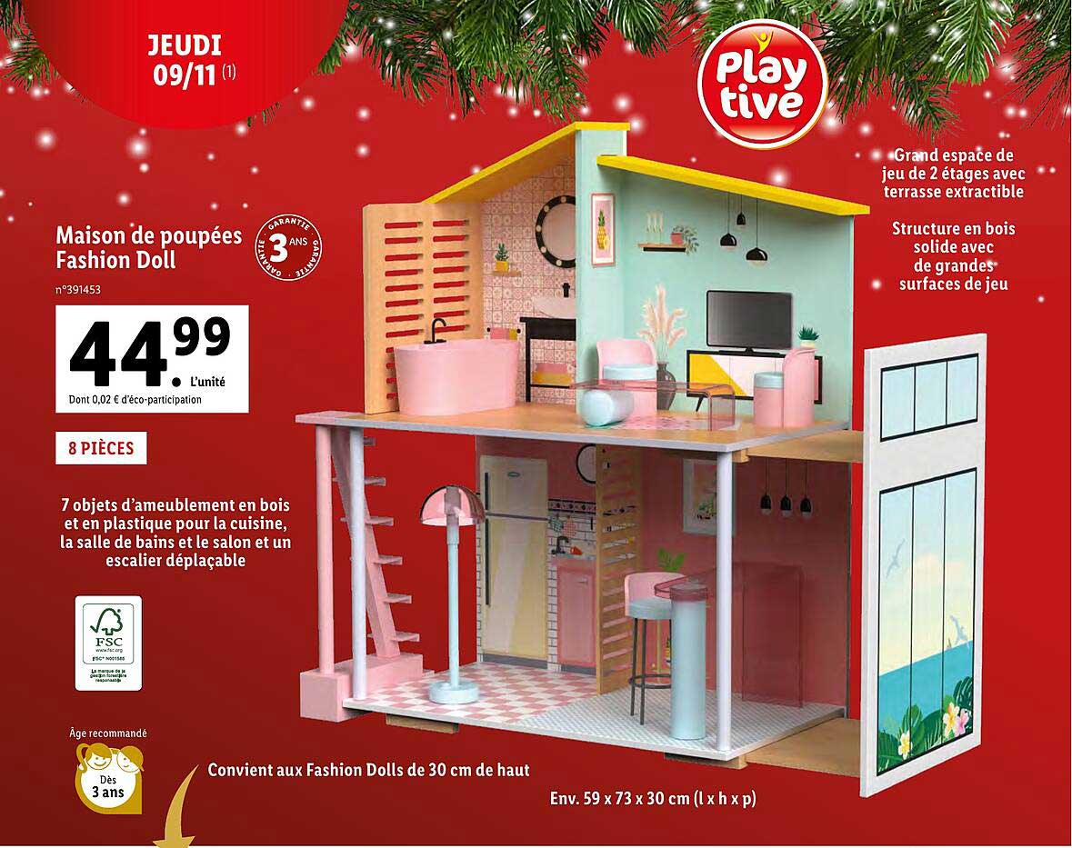 Maison De Poupées Fashion Doll