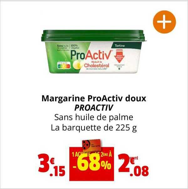 margarine proActiv doux proactiv