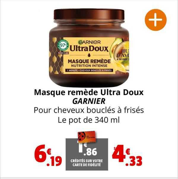 Masque Remède Ultra Doux Garnier
