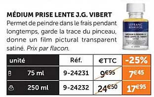 médium prise lente j.g. vibert