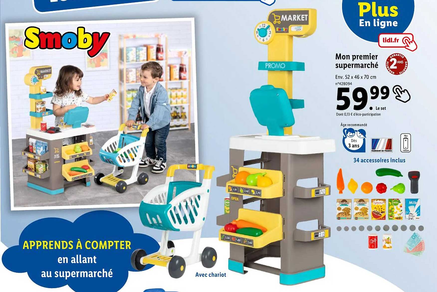 mon premier supermarché smoby