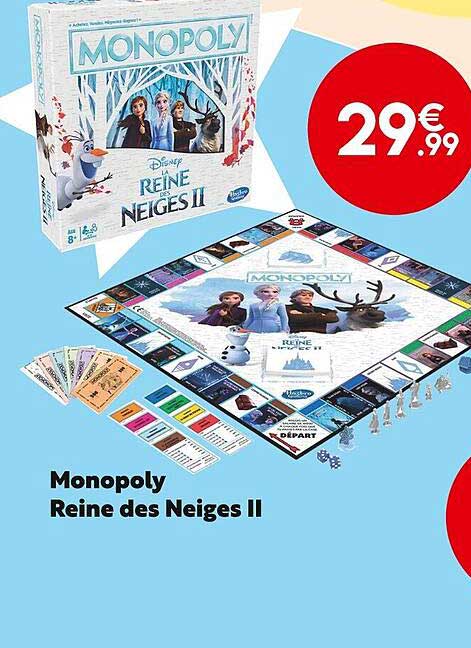 monopoly reine des neiges II