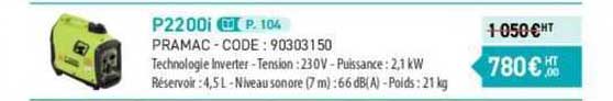p2200i pramac