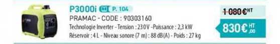 p3000i pramac