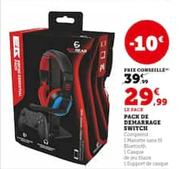 Pack De Démarrage Switch