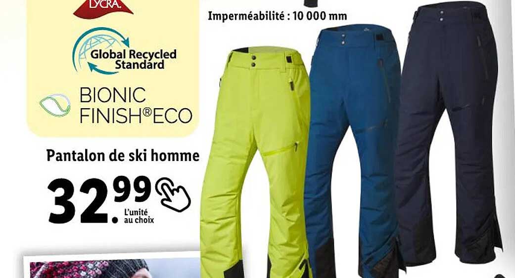 pantalon de ski homme