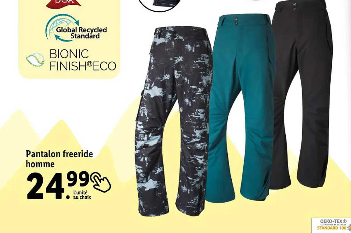 pantalon freeride homme